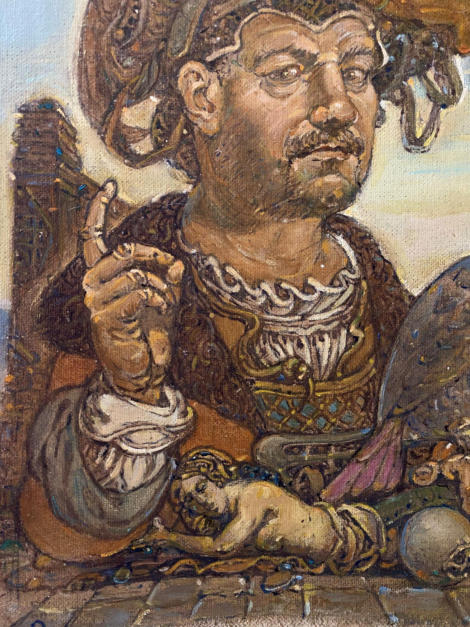 oil portrait 