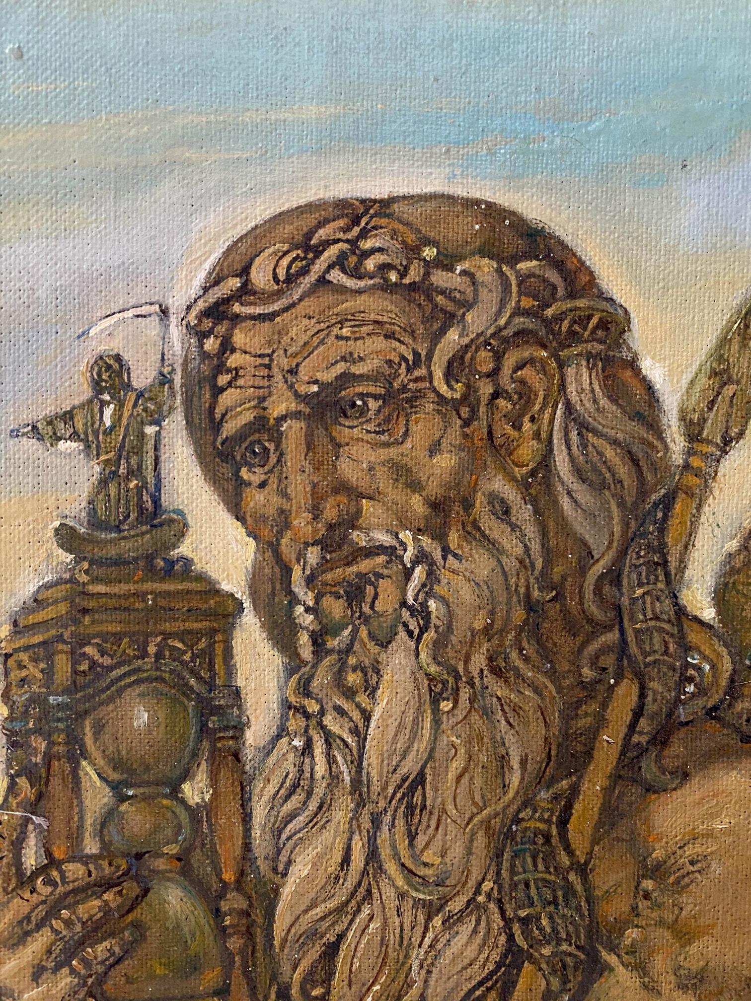 oil mythology painting