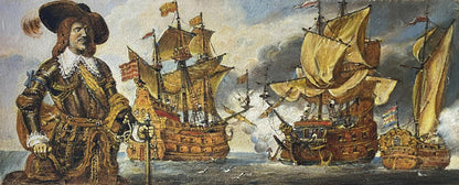 Oil painting Master of the seas Litvinov Oleg Arkad'yevich