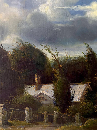 Oil painting Before the storm Litvinov Oleg Arkad'yevich