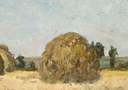 Antique Landscape in Oil