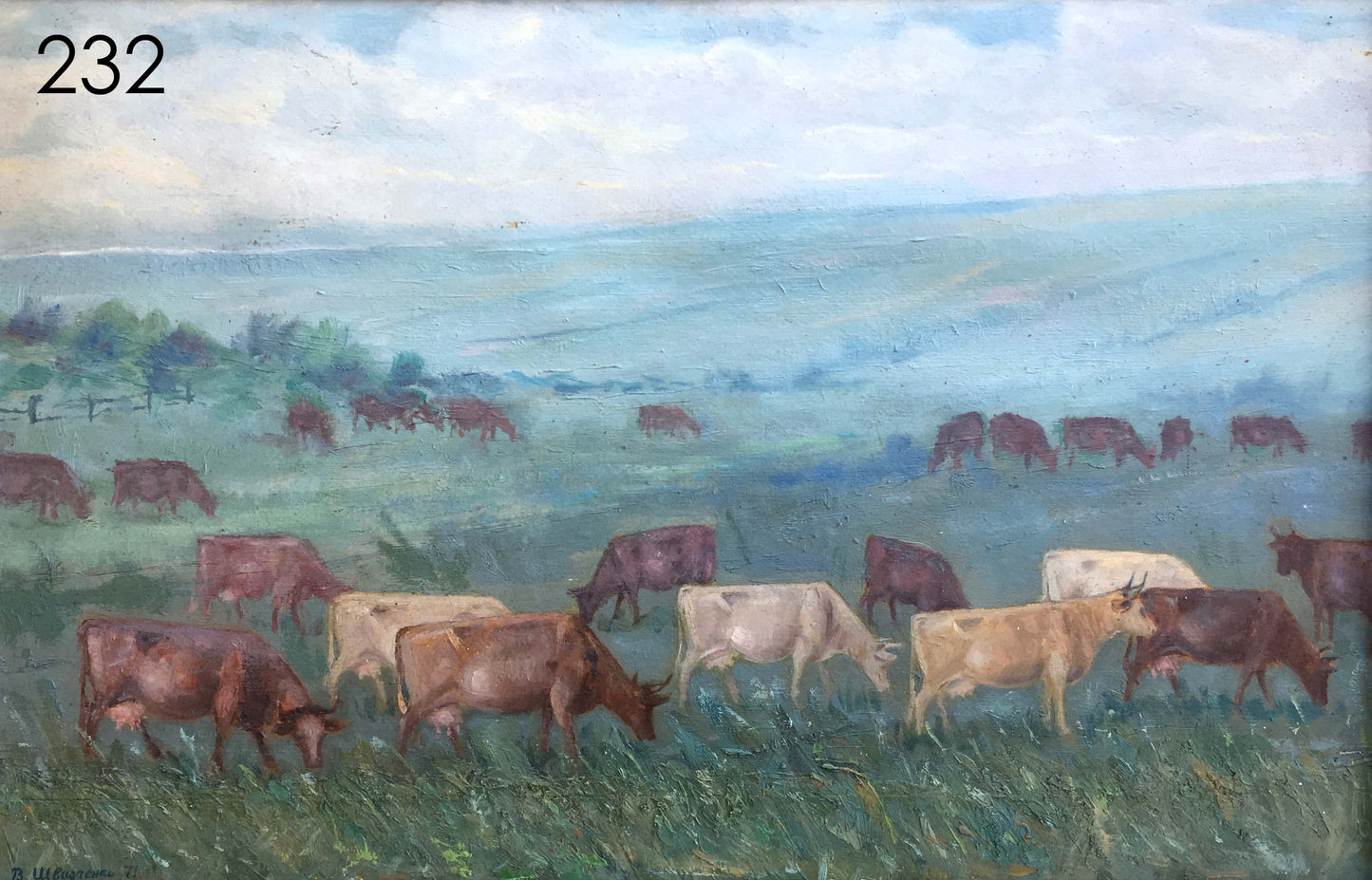 Summer Camp oil painting Shvidchenko V