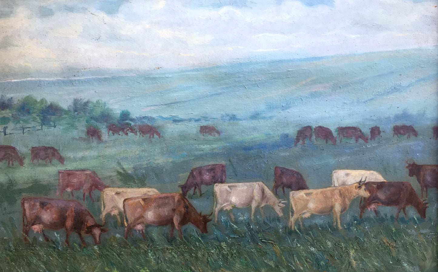 Summer Camp oil painting Shvidchenko V