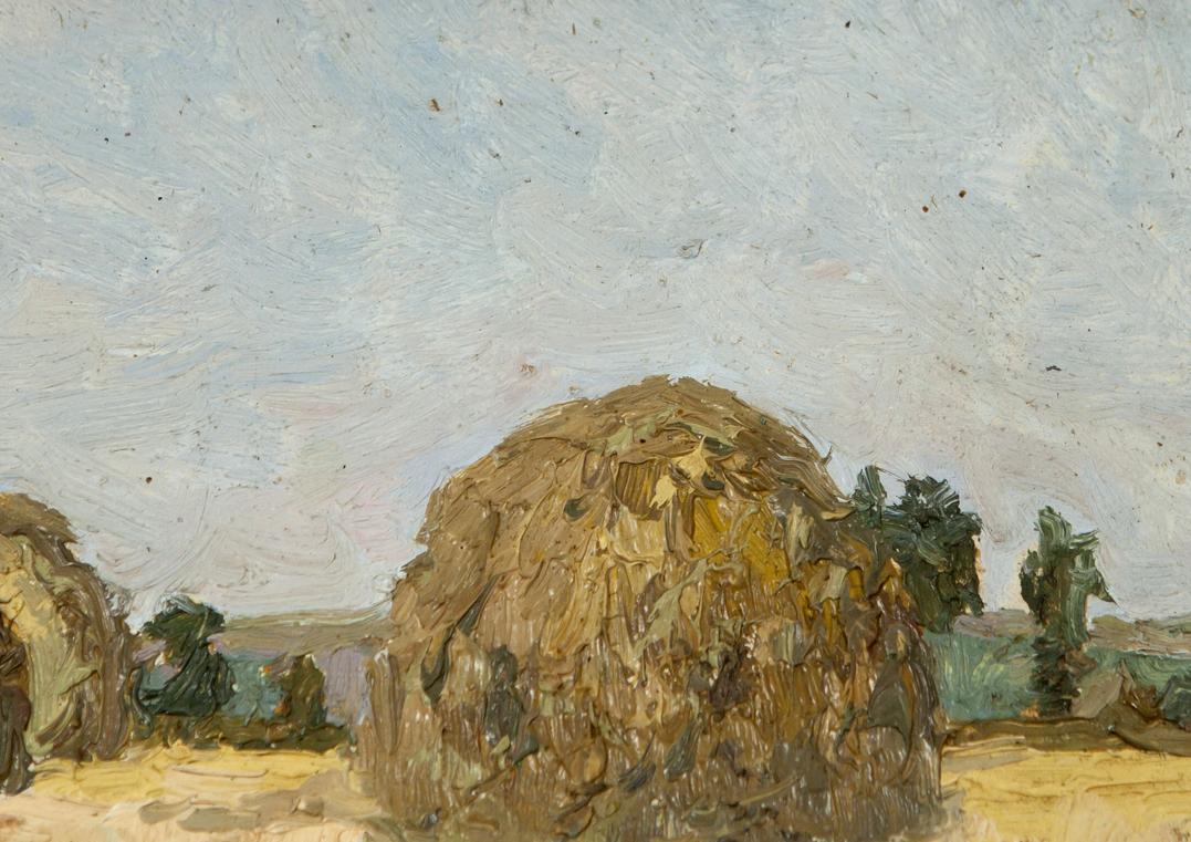 Antique Landscape in Oil