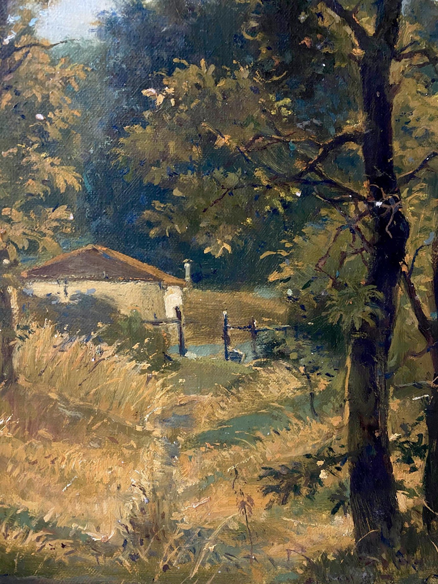 Oil painting In landing Litvinov Oleg Arkad'yevich