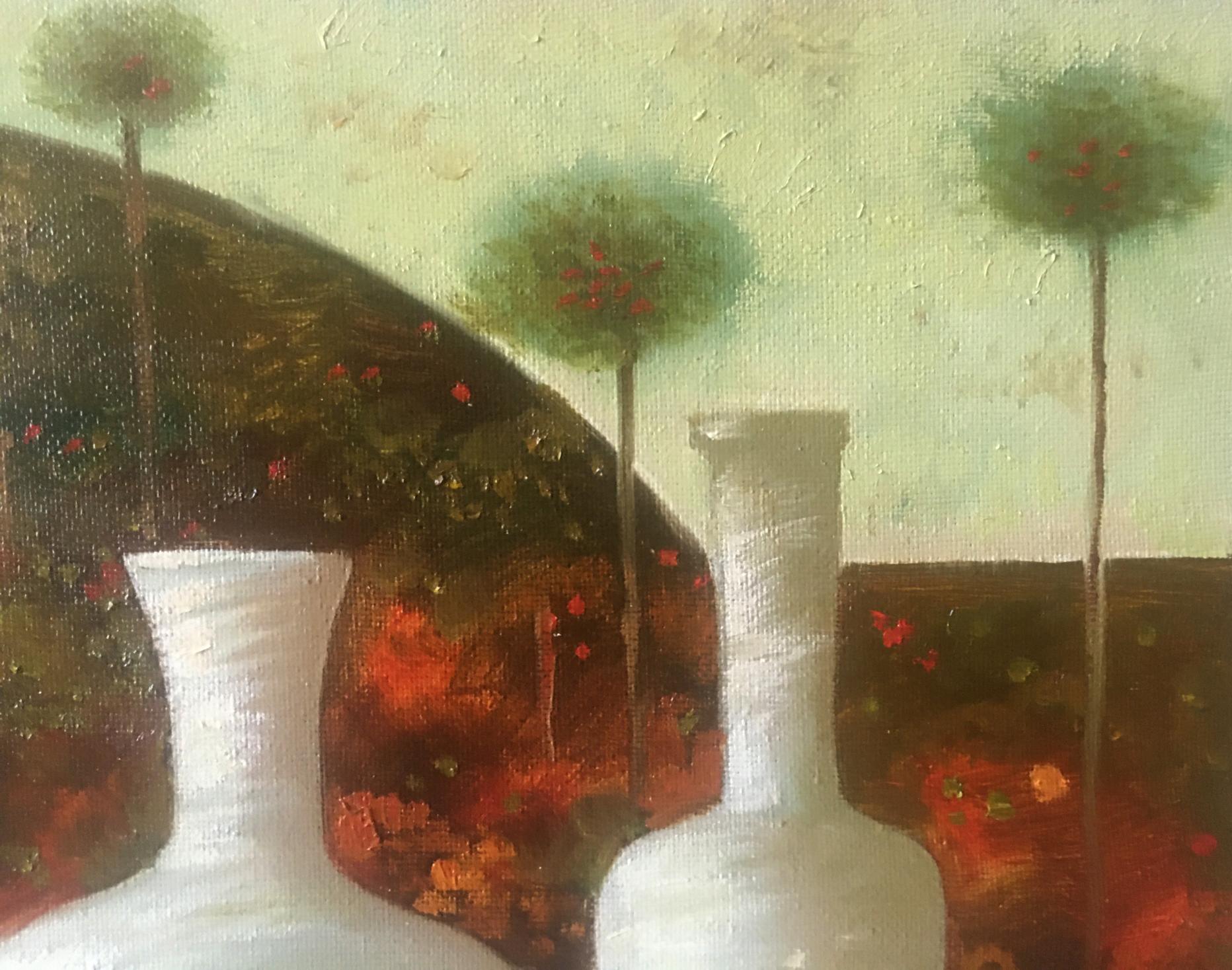 Abstract Oil painting Still life