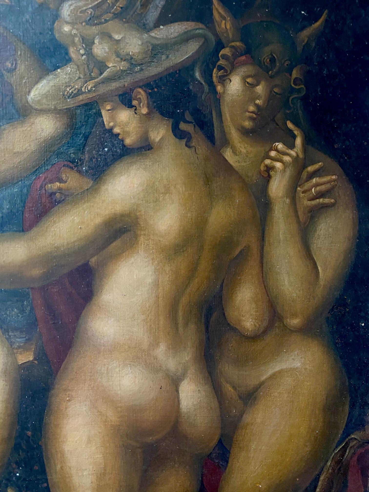 portrait nude painting