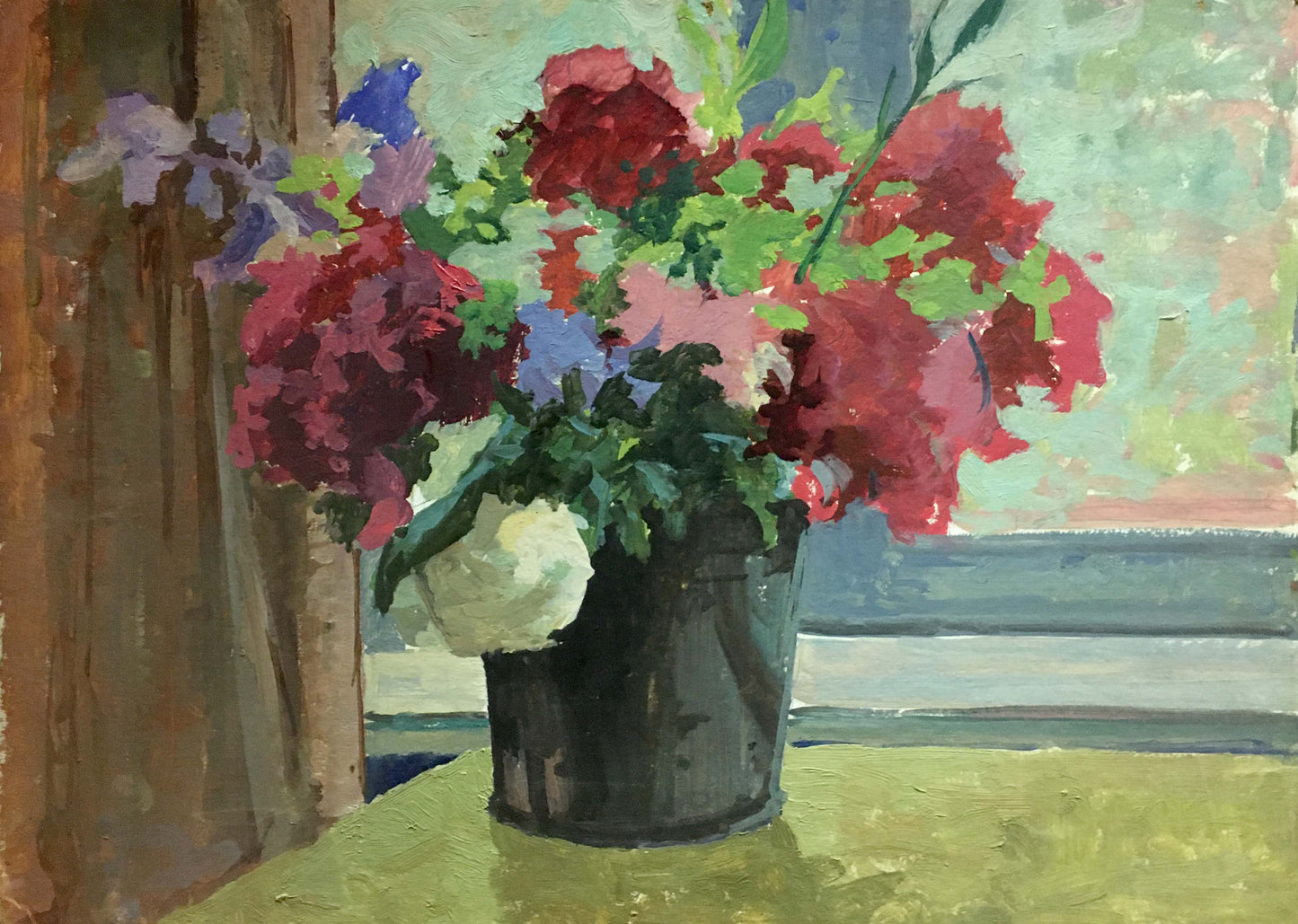 Oil painting Flowers Korostelev Vladimir Alexandrovich