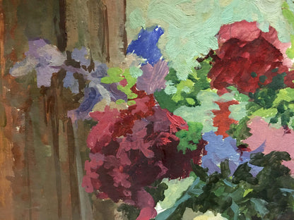 Oil painting Flowers Korostelev Vladimir Alexandrovich