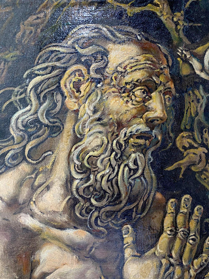 Oil painting Saint Jerome Litvinov Oleg Arkad'yevich