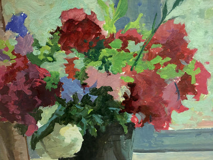 Oil painting Flowers Korostelev Vladimir Alexandrovich