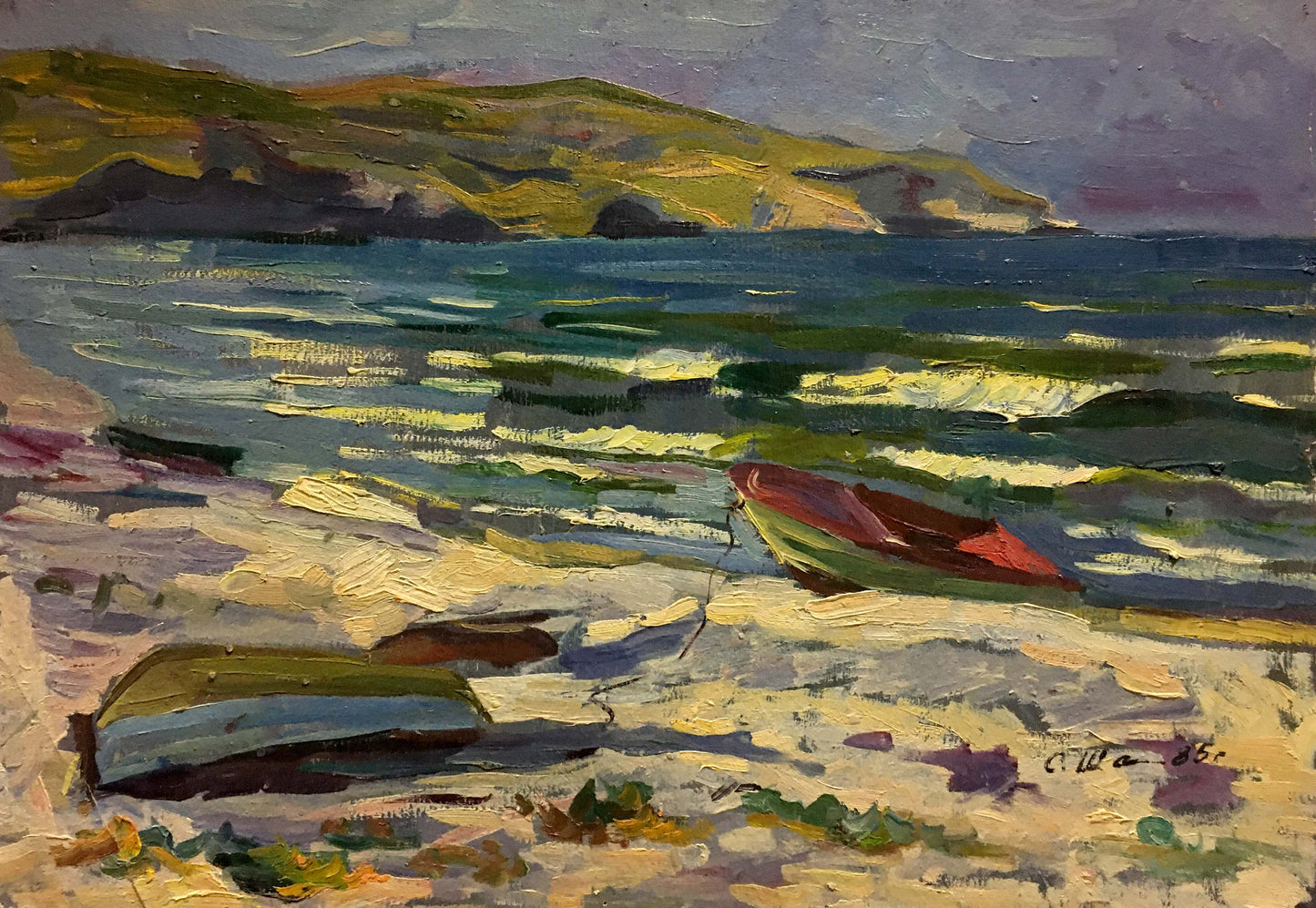 Oil painting Seaside Shapovalov Sergey Gavrilovich