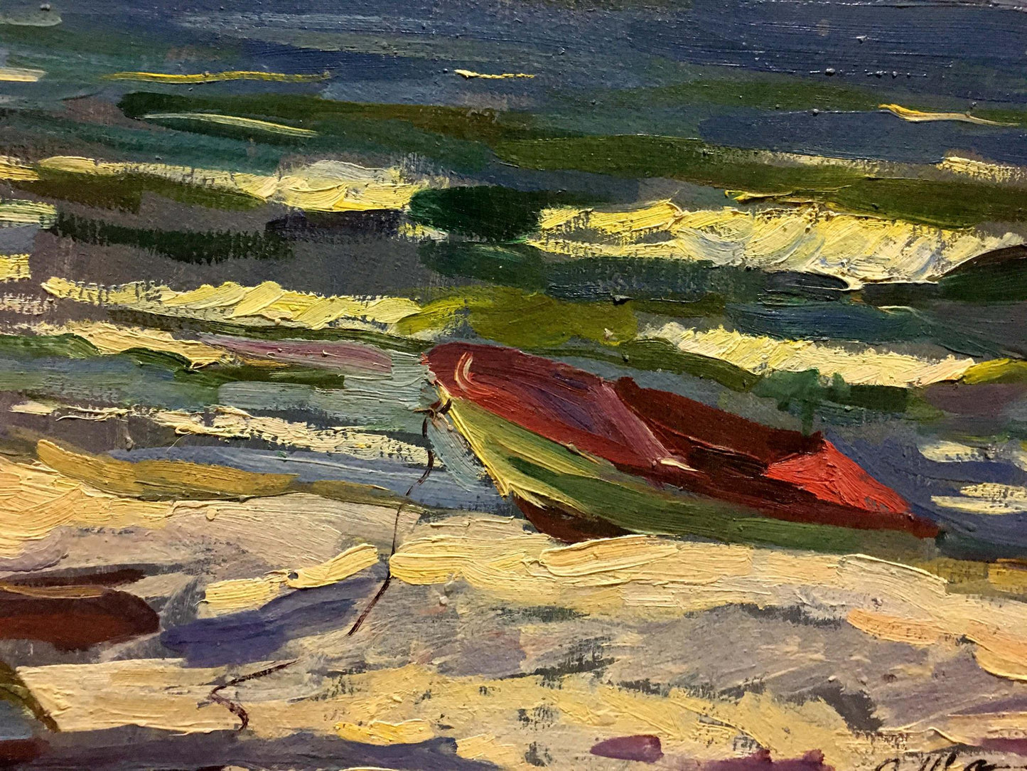 Oil painting Seaside Shapovalov Sergey Gavrilovich