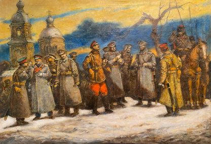 Oil painting Renunciation Litvinov Oleg Arkad'yevich