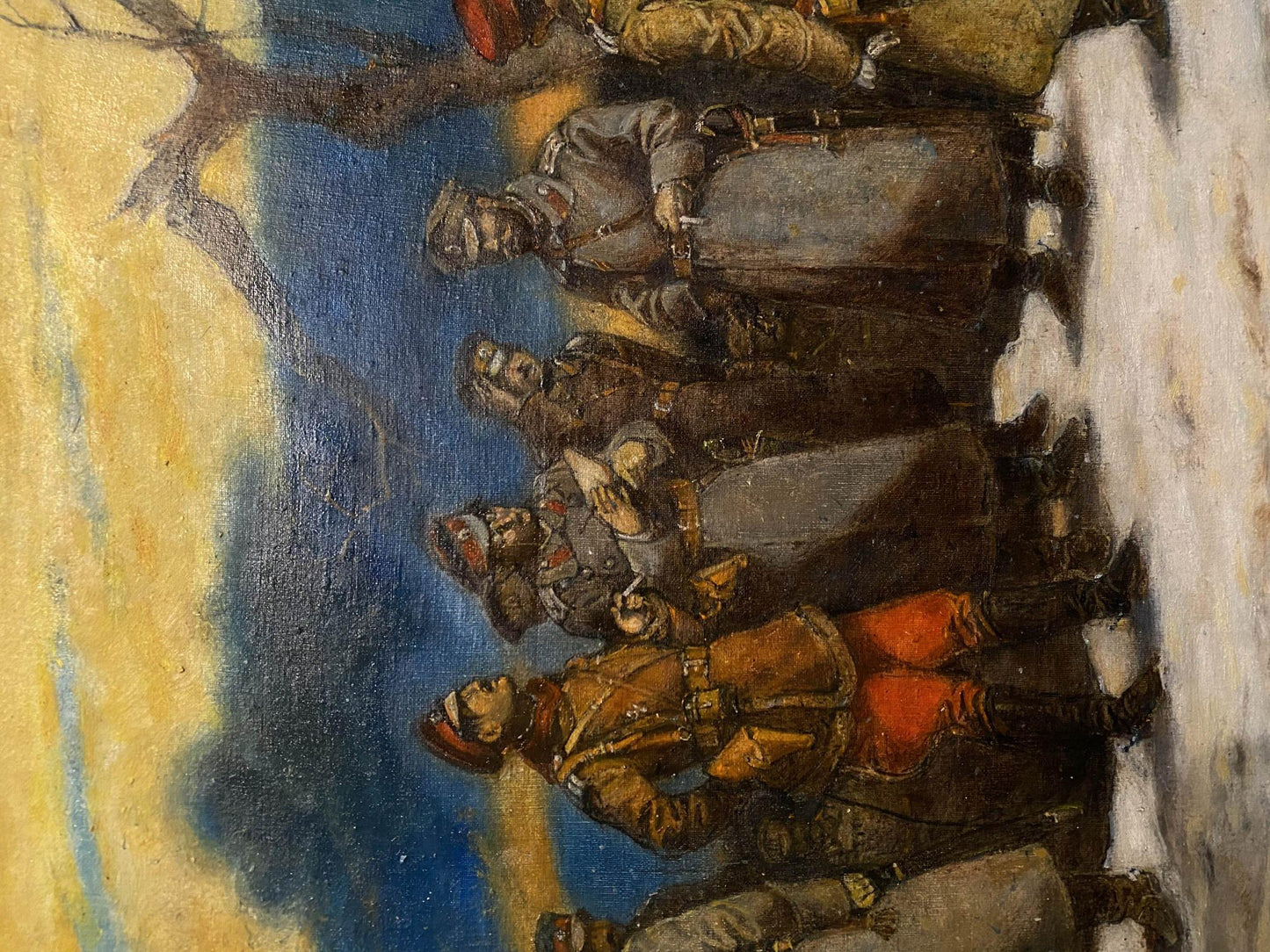 Oil painting Renunciation Litvinov Oleg Arkad'yevich