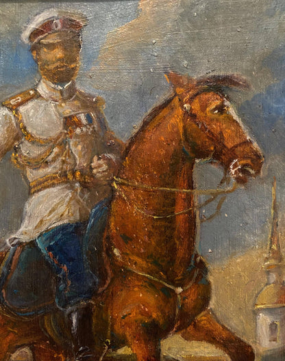 Oil painting Nicholas 2 Litvinov Oleg Arkad'yevich