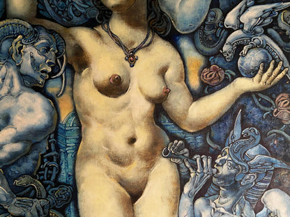 Oil painting Mythological dream Oleg Litvinov