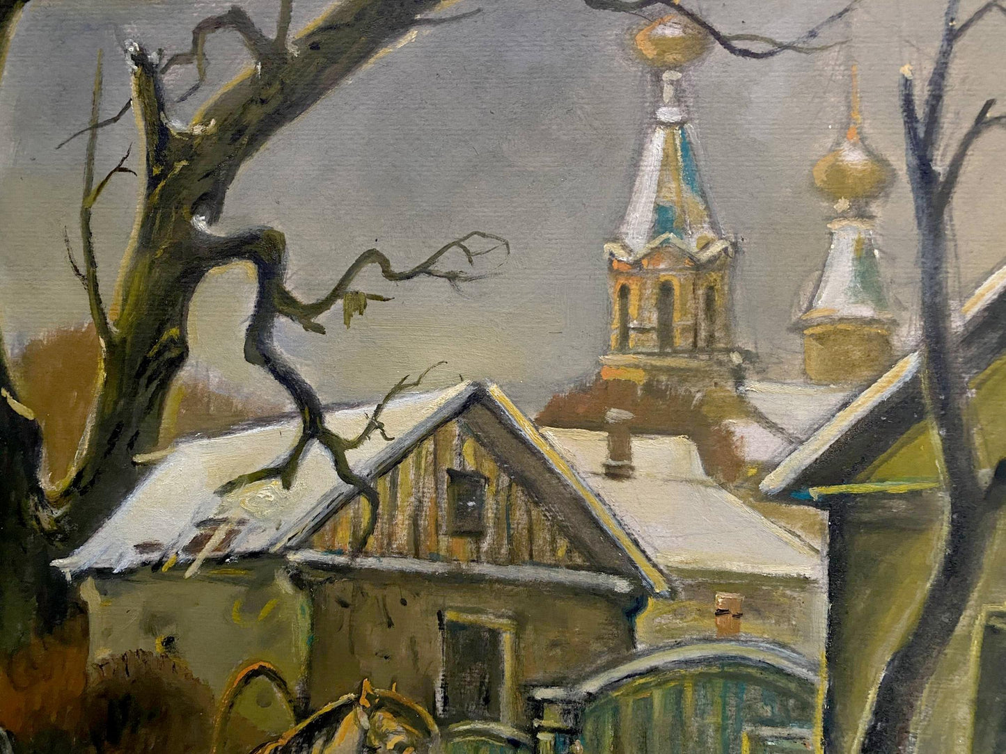 Oil painting To spring Litvinov Oleg Arkad'yevich