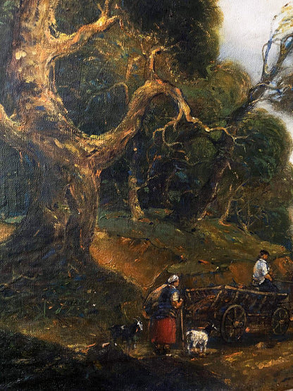 Oil painting Windy Litvinov Oleg Arkad'yevich