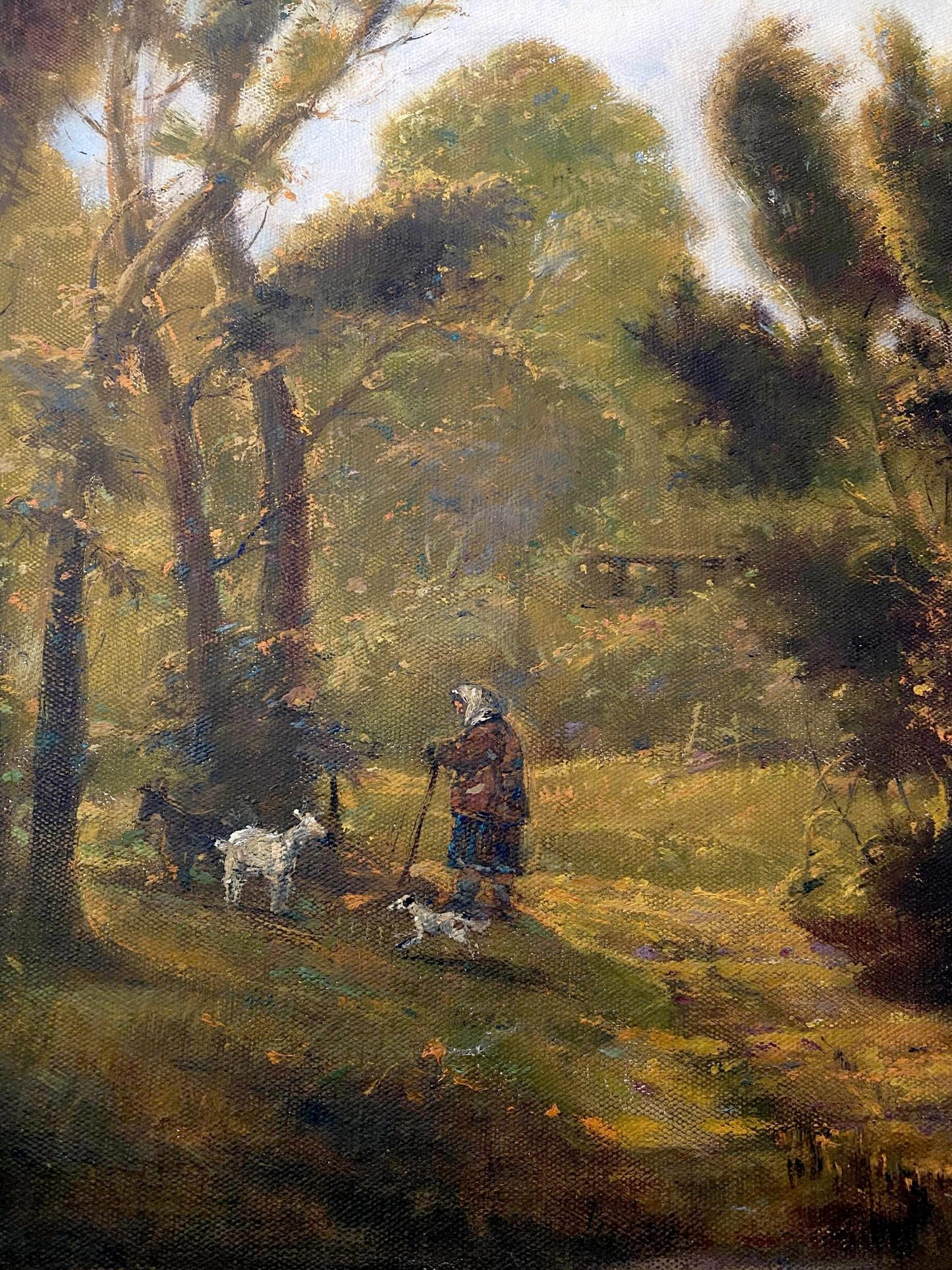 Oil painting September day Oleg Litvinov