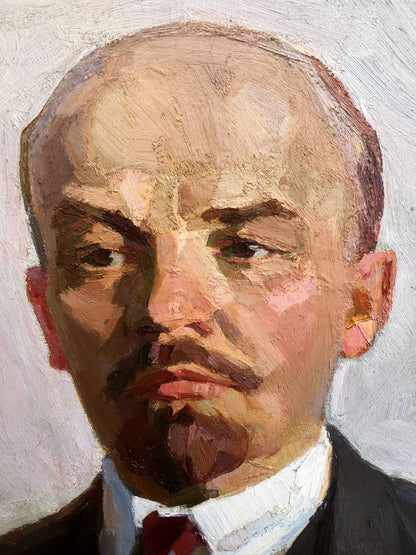 Oil painting Lenin Orlitskaya O.F