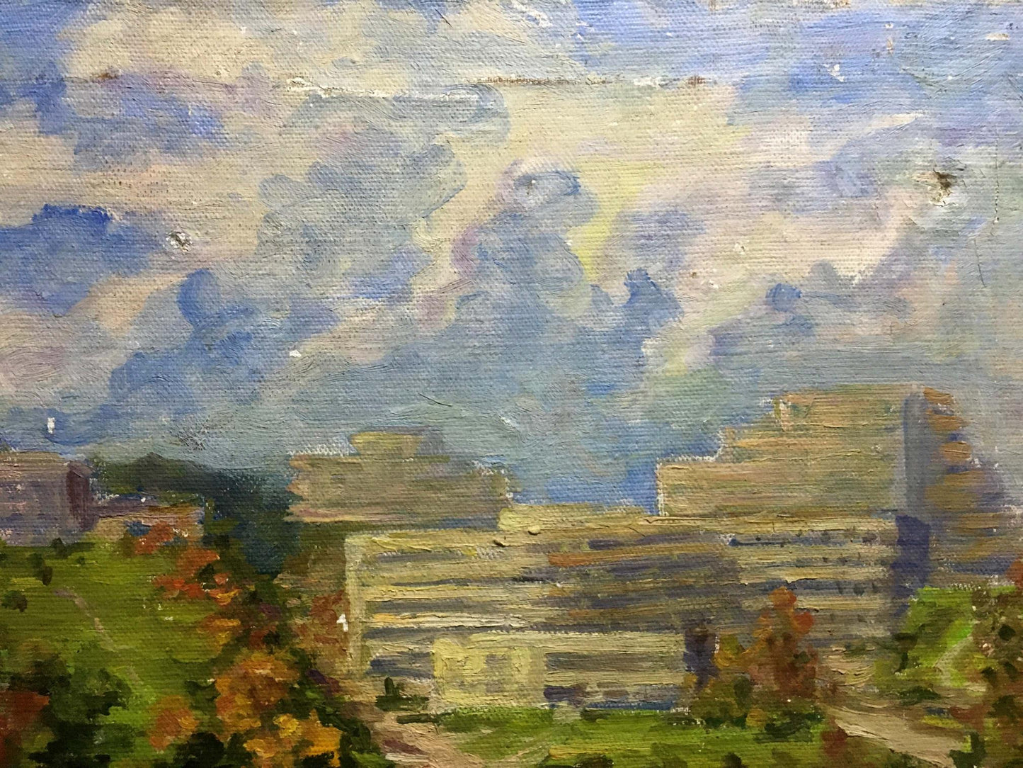 Oil painting sanatorium N. Bezpalchev