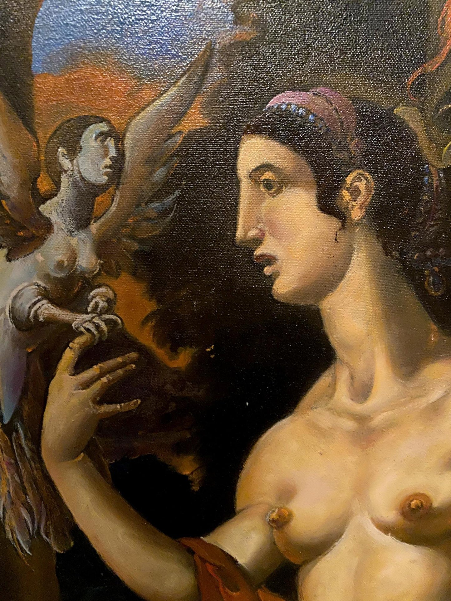 Oil painting Venus and Cupids Litvinov Oleg Arkad'yevich