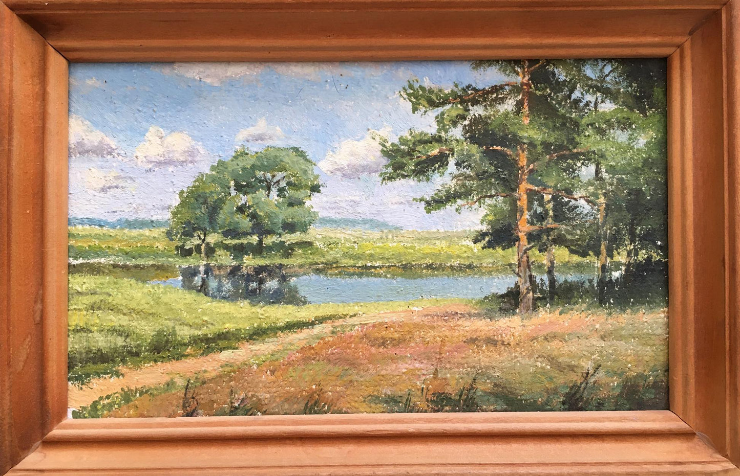 Oil painting Pleasant natural views Andrew Bagno