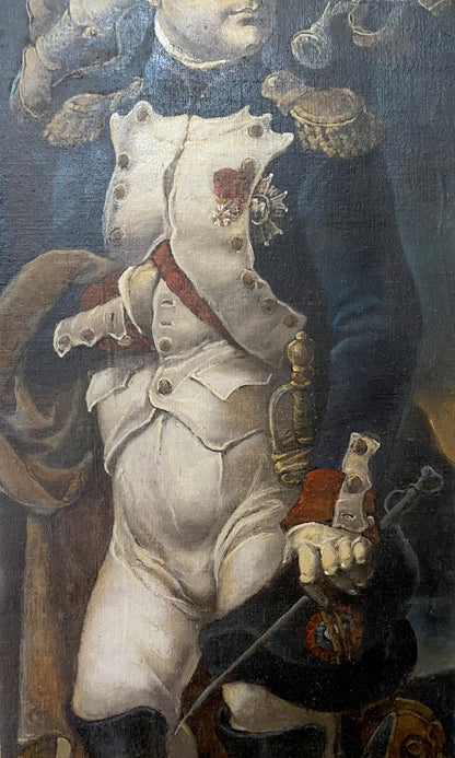 Oil painting Emperor Napoleon Litvinov Oleg Arkad'yevich