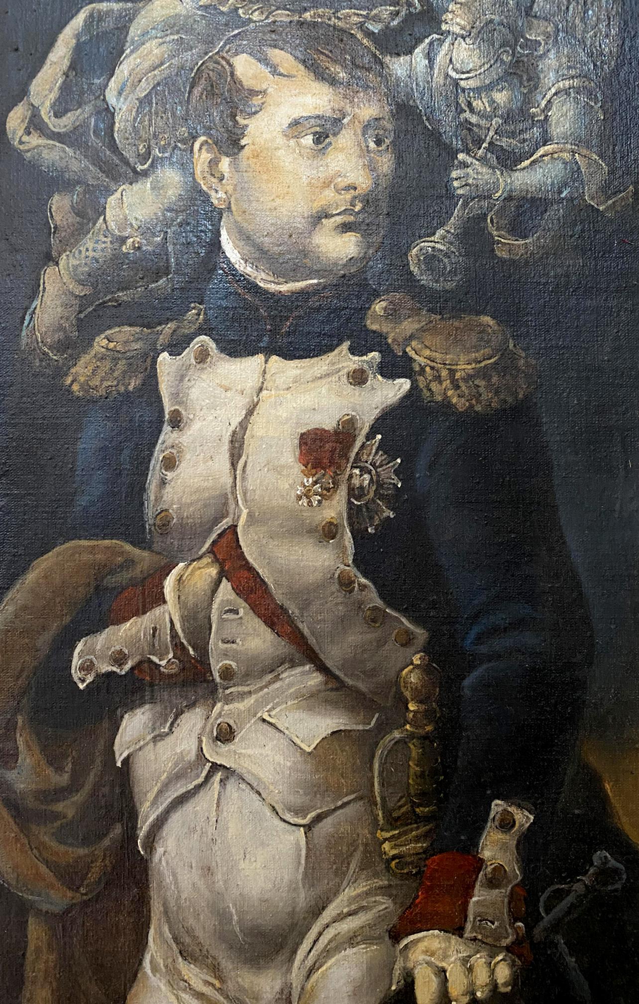 Oil painting Emperor Napoleon Litvinov Oleg Arkad'yevich