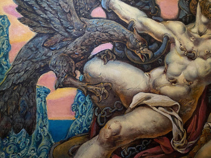 Oil painting Prometheus Litvinov Oleg Arkad'yevich