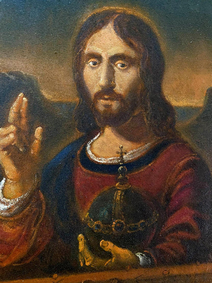 Oil painting Savior Litvinov Oleg Arkad'yevich