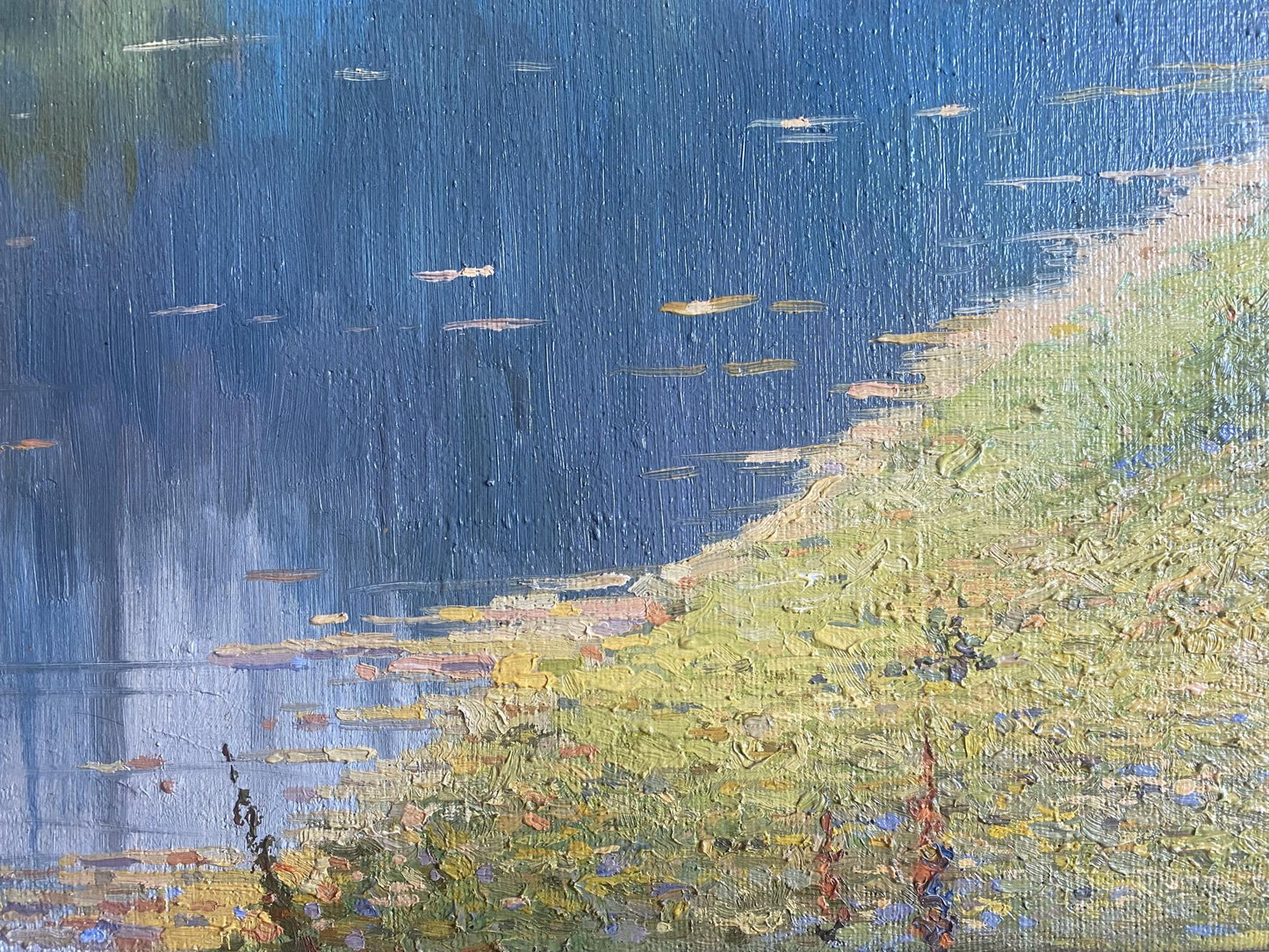 Oil painting Autumn Valentin Stepanovich Tereshenko