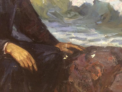 Oil painting Alexander Sergeevich Pushkin