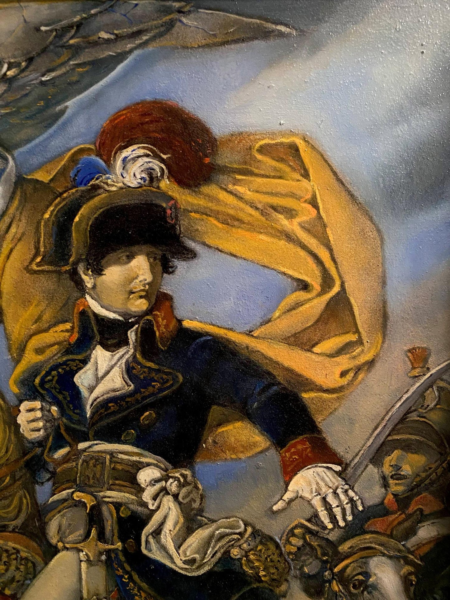 Oil painting Napoleon 1799 Litvinov Oleg Arkad'yevich