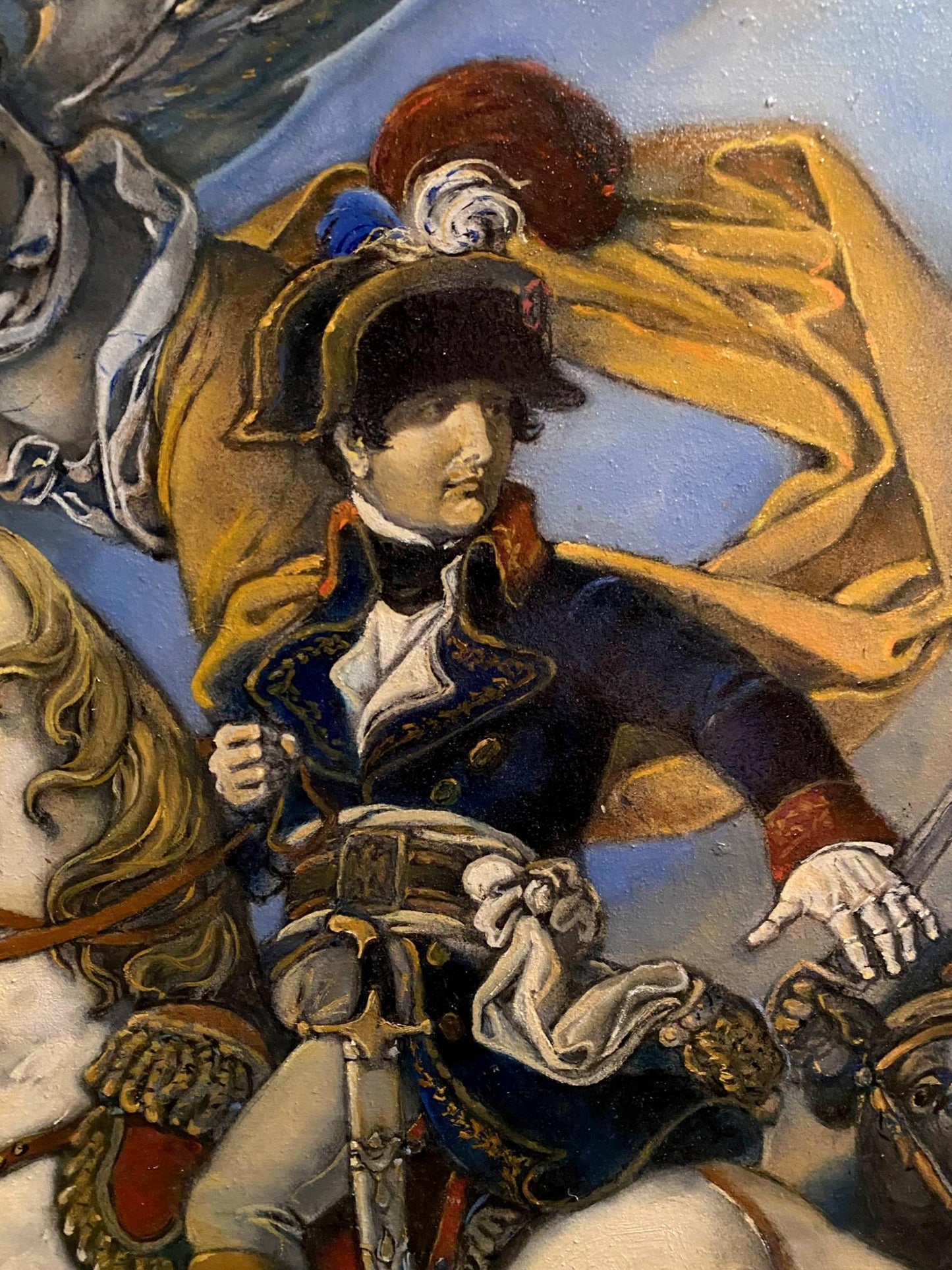 Oil painting Napoleon 1799 Litvinov Oleg Arkad'yevich
