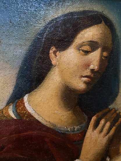 Oleg Arkadiyovych Litvinov's Oil Art: "Virgin Mary"