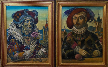 Oil painting Brother's portrait Litvinov Oleg Arkad'yevich