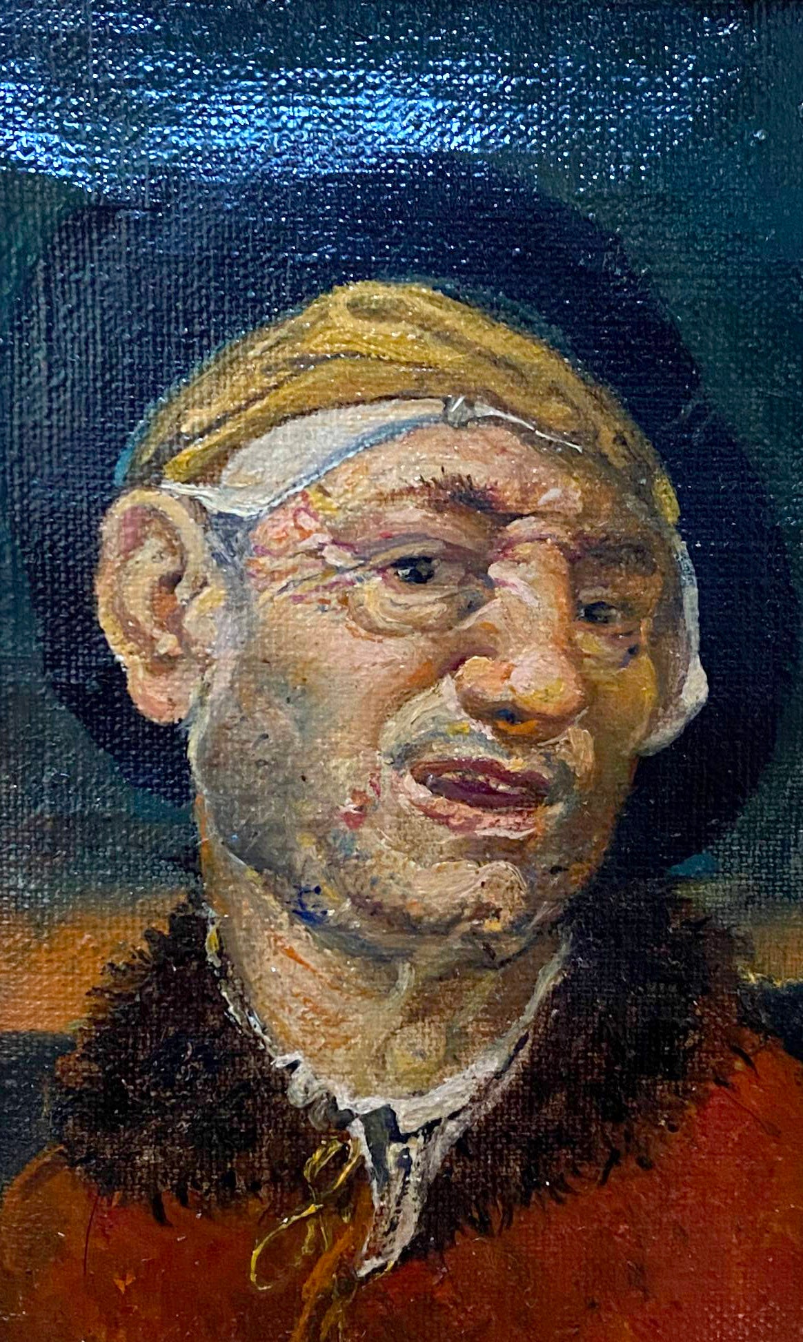 Oil painting Portrait of the Grotesque Litvinov Oleg Arkad'yevich