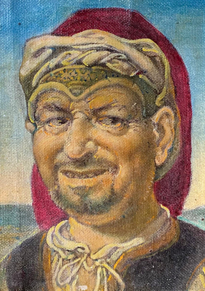 Oil painting Portrait of a man Litvinov Oleg Arkad'yevich