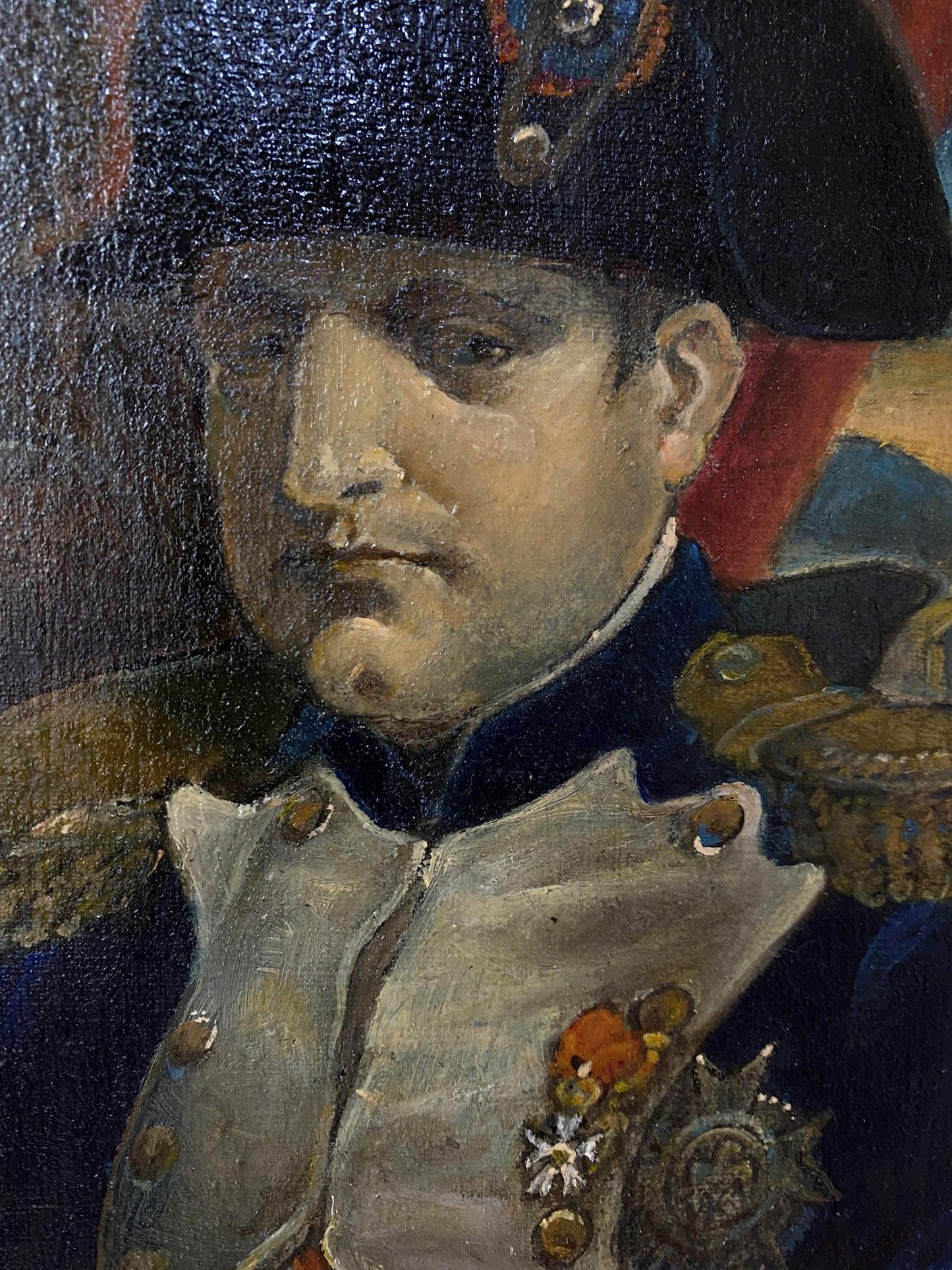 Oil painting Portrait of Napoleon Litvinov Oleg Arkad'yevich