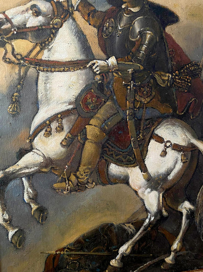 Oil painting Pototsky Litvinov Oleg Arkad'yevich