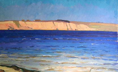 Gouache painting Seascape Vladimir Chernikov