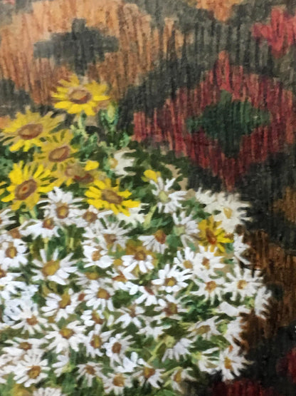 Gouache painting Daisies Alexander Georgievich Cherkass