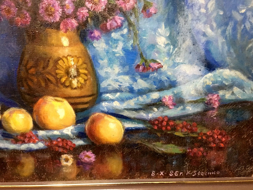 Oil painting Still life Zosenko Kupriyan