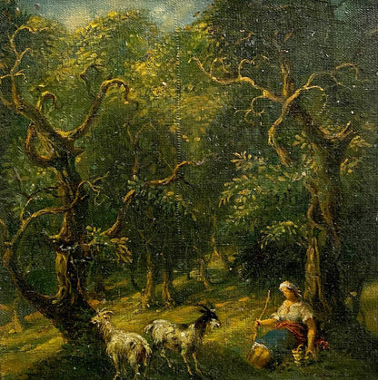 Oil painting Hot day in the forest Oleg Litvinov