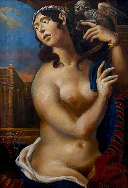 Oil painting Margarita Litvinov Oleg Arkad'yevich