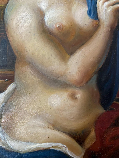 Oil painting Margarita Litvinov Oleg Arkad'yevich