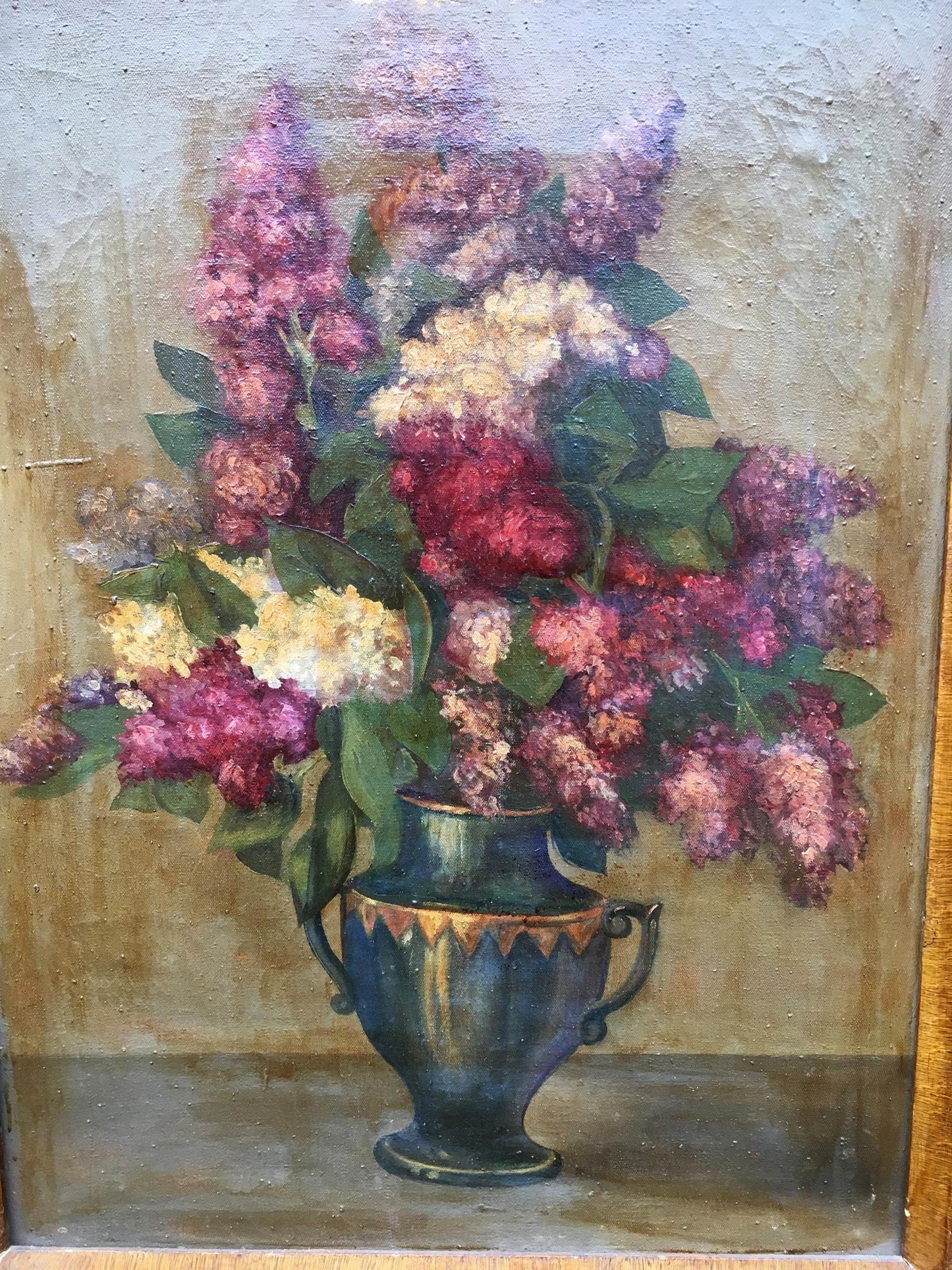 Oil painting Lilac and flowers