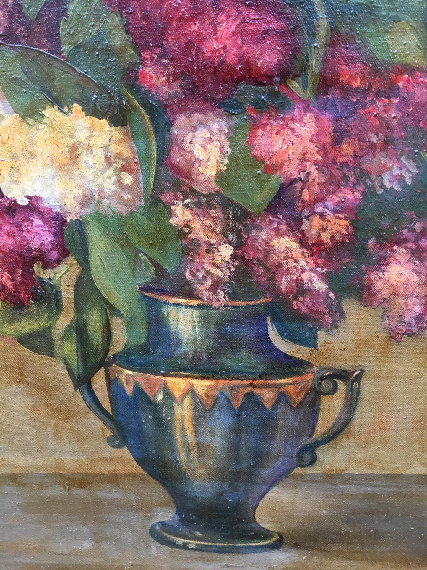 Oil painting Lilac and flowers